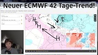 Wie startet der Dezember  ECMWF 42 TageTrend wetter [upl. by Eerdna]