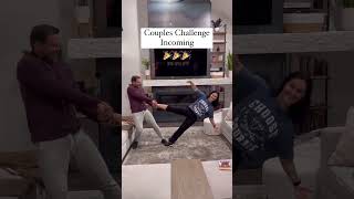 Challenge accepted 💪 lol fit athletic fitness couple couplechallenge stitch viral marriage [upl. by Navetse]