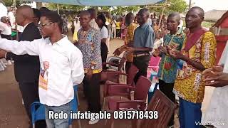 Messe de prémices de labbé Landry Mangambu à la CCL SIFORCO Engengele [upl. by Pompea]