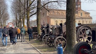 Trattori depoca alla Fiera di San Giuseppe a Cortemaggiore 2023 [upl. by Meehyrb]