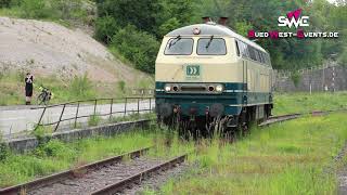 Güterverkehr auf der Hunsrückquerbahn am 04062021 [upl. by Eidorb]