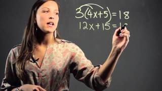 How to Solve Equations by Expanding the Brackets  Math Education [upl. by Normand]