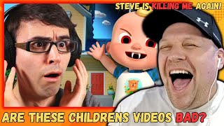 IM DEAD  STEVE TERREBERRY  Nursery Rhymes in Reverse EVIL Messages Hidden Within  Reaction [upl. by Combe]