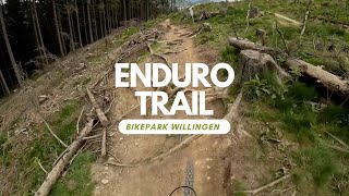 Enduro Trail Rot Bikepark Willigen full run RAW [upl. by Llertnahs]