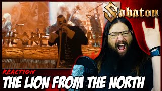 VIKING REACTS  SABATON  quotLejonet Från Nordenquot live Stockholm [upl. by Sidoma]