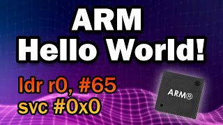 You Can Learn ARM Assembly Language in 15 Minutes  ARM Hello World Tutorial [upl. by Aleusnoc276]