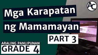 Araling Panlipunan Grade 4 Mga Karapatan ng Mamamayan  Part 3 Karapatang Panlipunan amp Pangkabuhayan [upl. by Yvad]