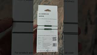 Hammer Nova C type earphones [upl. by Saks]