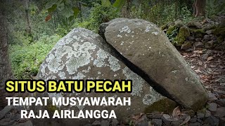 SITUS BATU PECAH TEMPAT MUSYAWARAH RAJA AIRLANGGA DI UTC TRAWAS MOJOKERTO JAWA TIMUR [upl. by Ajin]