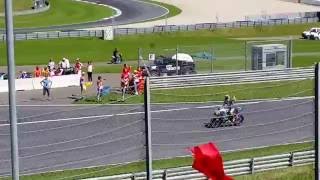 MotoGP Red Bull Ring SpielbergAustria VR46 Fans Race ending [upl. by Ardnnek408]