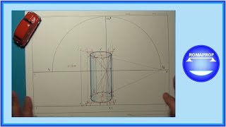 PROSPETTIVA DI UN CILINDRO POGGIATO SUL GEOMETRALE 231 [upl. by Sergias]