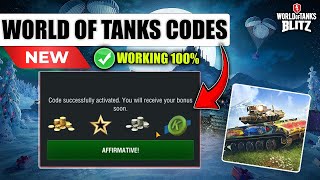 WORLD OF TANKS BLITZ CODES 2024 ✅ WOTB CODES  WOT BLITZ CODE [upl. by Levinson]