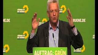 Rede von Winfried Kretschmann zu S21 und neuer Demokratie — BDK Freiburg 20112010 [upl. by Sivraj]