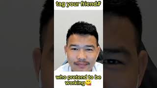 how to not to work while youre working with your friendfunny subscribe highlightsyoutubeshorts [upl. by Remot]