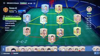 COMO CAMBIAR FORMACION en ULTIMATE TEAM FIFA 22 ✅ [upl. by Aleik]