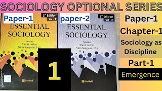 CHAPTER1PART1ESSENTIAL SOCIOLOGY NITIN SANGWAN 3rd EDITION PAPER1SOCIOLOGY OPTIONAL UPSC [upl. by Toy]