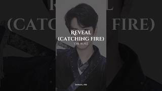 Reveal Catching Fire reveal revealcatchingfire theboyz sanisani436kpoplyrics rtk [upl. by Damas]