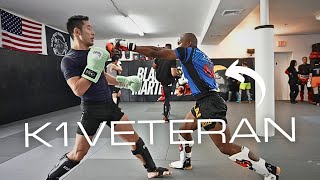 Sparring K1 VeteranState Trooper breakdown [upl. by Sella]