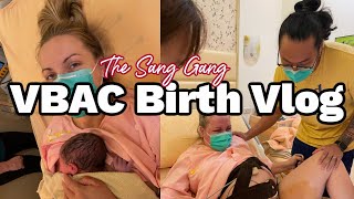 VBAC Birth Vlog RAW amp REAL 2021 in TAIWAN  The Sang Gang [upl. by Chico]