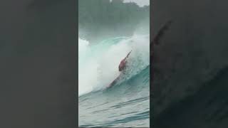 BODYSURFING MENTAWAI PART1  Gilou  SUBSCRIBE  bodysurf bodysurfing surf waves beach ocean [upl. by Nyrahs]