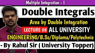 Double IntegralsLecture 08Area by Double IntegrationEngineering Mathematics PRADEEP GIRI SIR [upl. by Devinne]