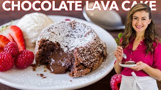 How to Make Chocolate Lava Cakes Recipe  Molten Chocolate Cake [upl. by Isla]