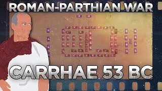 Carrhae 53 BC  Roman–Parthian War DOCUMENTARY [upl. by Adnaerb]