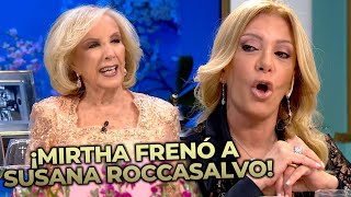 Roccasalvo se auto invitó a los tés que hace Mirtha y La Chiqui reaccionó quotEs un círculo cerradoquot [upl. by Komarek]