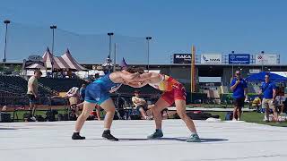 240518PNL Duals at Werner FieldPappillion NEIsaiah Johnson vs Landon Rouse of Minnesota215lbs [upl. by Standish]