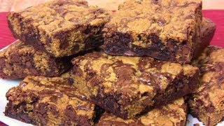 Chocolate Chip Cookie Brownie Bars An Easy Chocolate Treat  Cooking With Carolyn [upl. by Shyamal739]