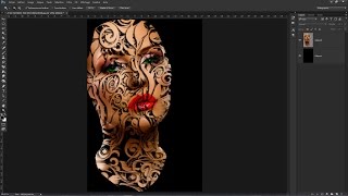 Tutoriel Photoshop  Vectoriser un Visage [upl. by Legyn747]