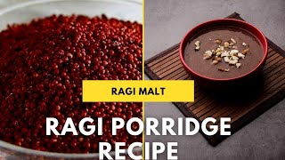 Panjapullu Kurukku Healthy Ragi Porridge Recipe [upl. by Gem]