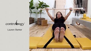 Lauren Barker on the Contrology® Folding Mat [upl. by Halli541]