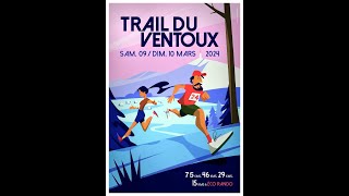 Trail du Ventoux  46Km 2024 [upl. by Nerissa]