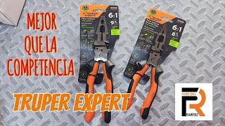 TRUPER EXPERT PINZAS 6 EN 1 103012 Y 103013 REVIEW ¡CON GARANTÍA DE POR VIDA SOMOS DISTRIBUIDORES [upl. by Lanoil]