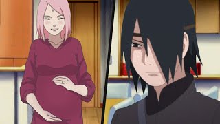 Sasuke reaction to Sakura pregnancy  Naruto and Boruto [upl. by Uriiah]