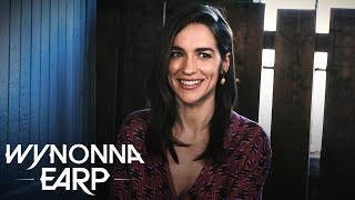 Melanie Scrofano Talks Wynonna Earp Season 3 [upl. by Burbank]