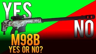 Yes or No  M98B BoltAction Sniper Rifle Review  Battlefield 4 BF4 [upl. by Lunt]