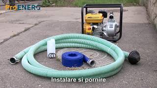 Motopompa ProGARDEN PB225C 2quot benzina apa curata [upl. by Sherburne]