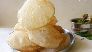 How to Prepare Poori Recipe in Tamil [upl. by Socrates]