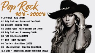 90s amp 2000s Pop Rock  Female Pop Rock  Greatest Hits of 90s amp 2000s [upl. by Mccormick]