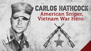 US Marine Corps Sniper Carlos Hathcock aka White Feather [upl. by Aniuqaoj]