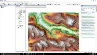 Highway Viewshed Analysis using ArcGIS [upl. by Goeger]