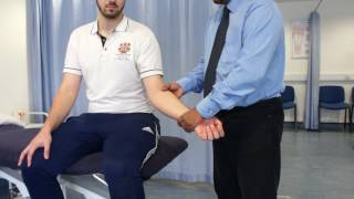 Valgus Ligament Stress Test  Elbow [upl. by Travax]