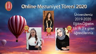 Nevşehir Hacı Bektaş Veli Üniversitesi 20192020 Akademik Yılı Mezuniyet Töreni Onlıne [upl. by Judith]