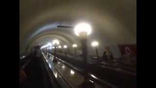 Georgia Tbilisi Metro Vagzlis Moedani Station 12 20130910Tue1040hrs [upl. by Kalvin]