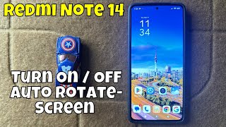 How to Turn On  Off Auto RotateScreen on Redmi Note 14  Screen Rotation on Redmi Note 14 [upl. by Yanehc]