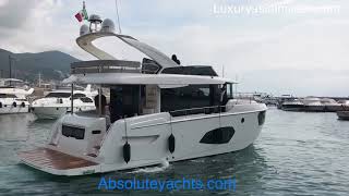 ABSOLUTE YACHTS Indepth Walk Around Sea Trials NAVETTA 48 ABSOLUTE 50 FLY ABSOLUTE 58 FLY [upl. by Nawotna]