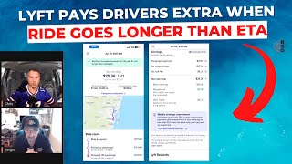 Lyft NOW Paying Drivers For Extra Time On Longer ETA Trips [upl. by Hathaway]