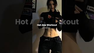 Hot Abs Workout Routine for beginners ❤️‍🔥fyp viral [upl. by Cocks]